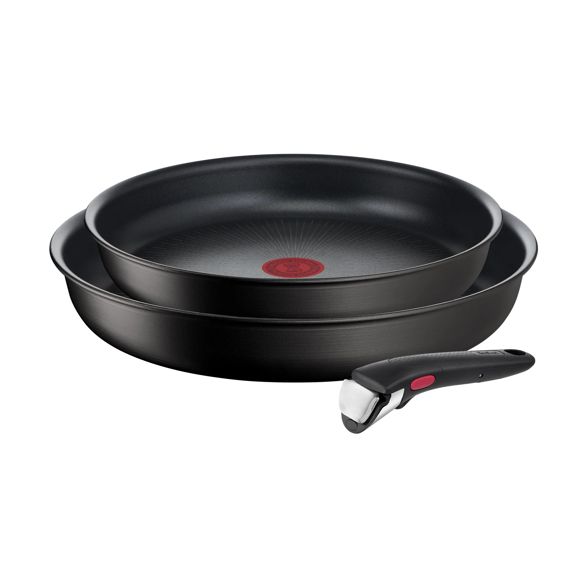 Ingenio Unlimited pannenset 3-delig, Zwart Tefal
