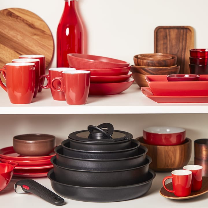 Ingenio Unlimited pannenset 4-delig, Zwart Tefal