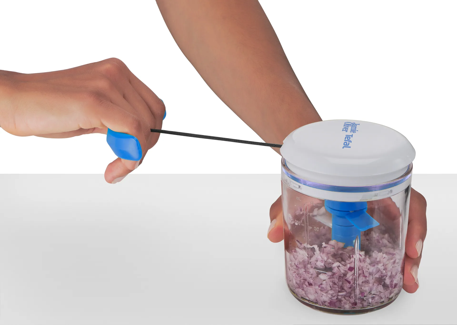 Jamie Oliver Chop & Shaker, Blauw Tefal