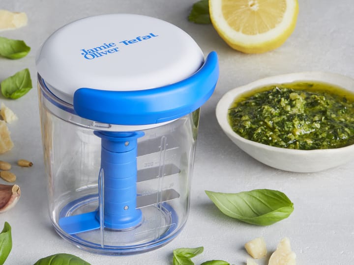 Jamie Oliver Chop & Shaker, Blauw Tefal