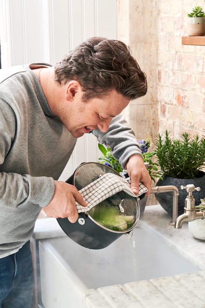 Jamie Oliver Quick & Easy braadpan hard anodised, 3 L Tefal