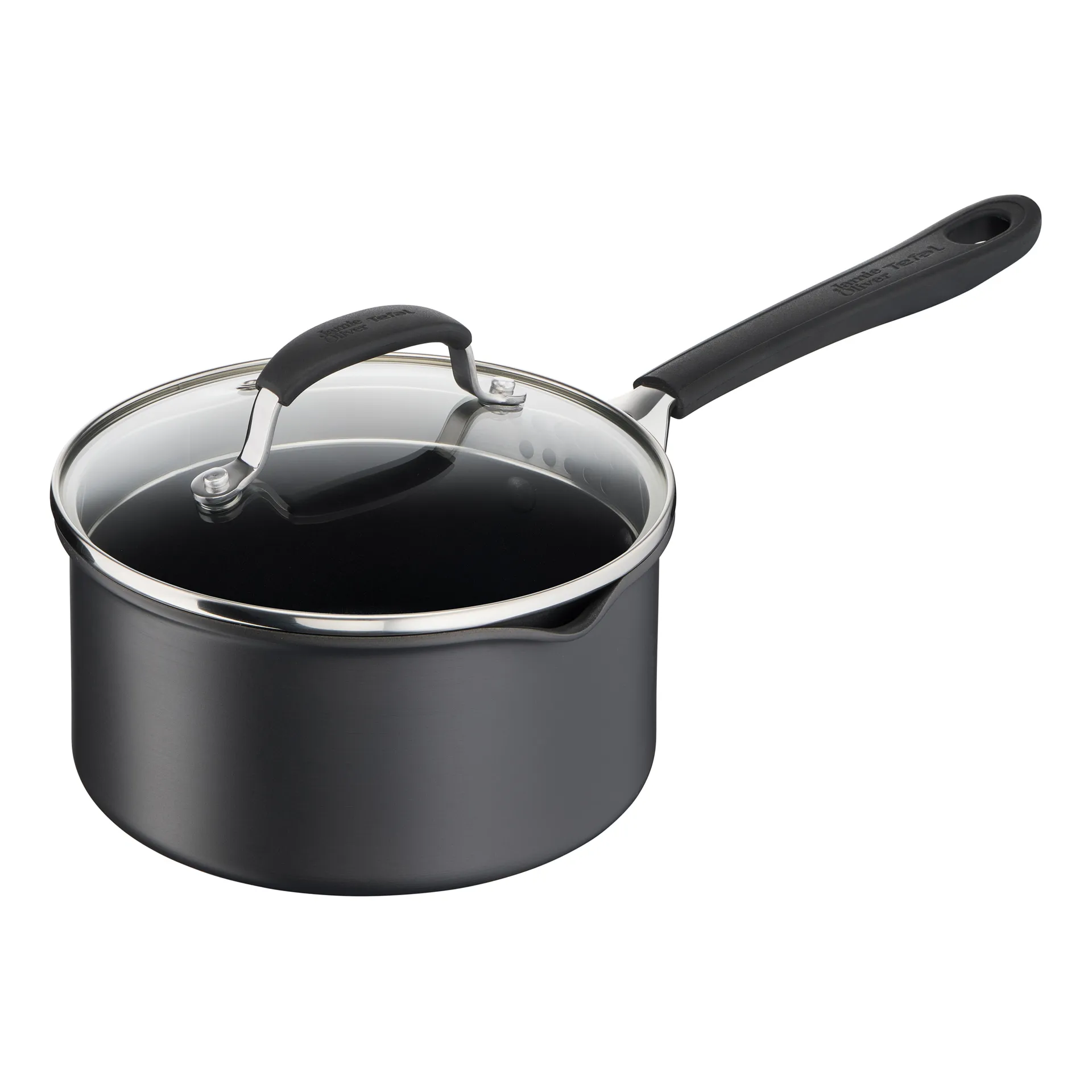 Jamie Oliver Quick & Easy steelpan hard anodised, 2,1 L Tefal