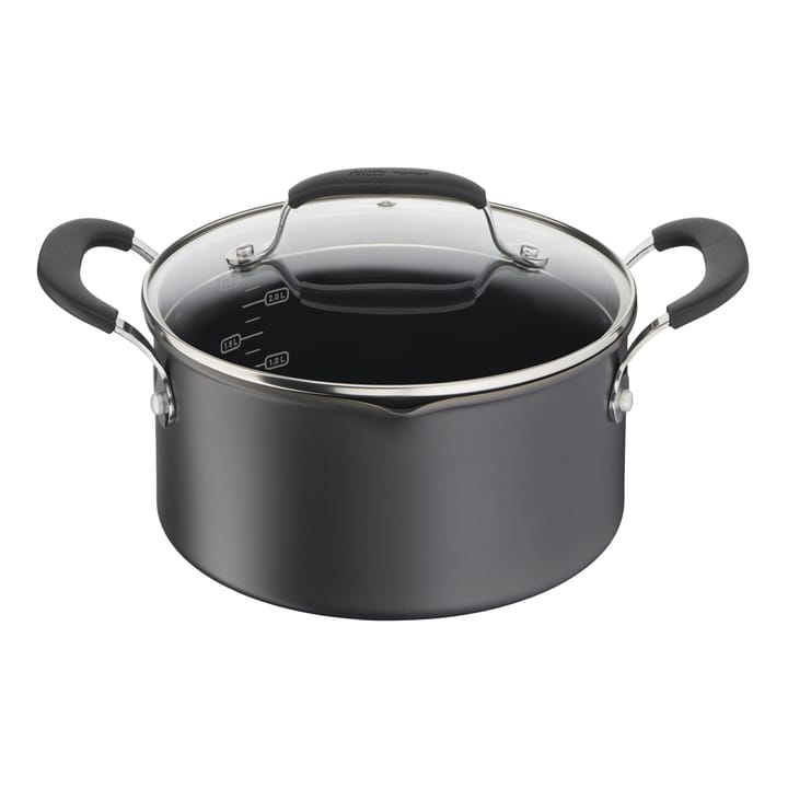 Jamie Oliver Quick & Easy steelpannenset 6-delig, Hard anodised aluminium Tefal