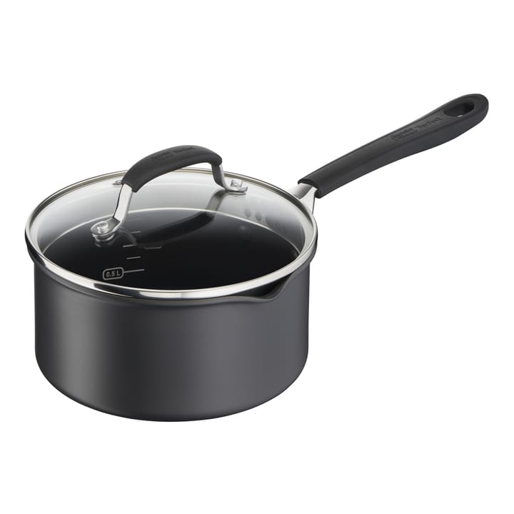 Jamie Oliver Quick & Easy steelpannenset 6-delig, Hard anodised aluminium Tefal