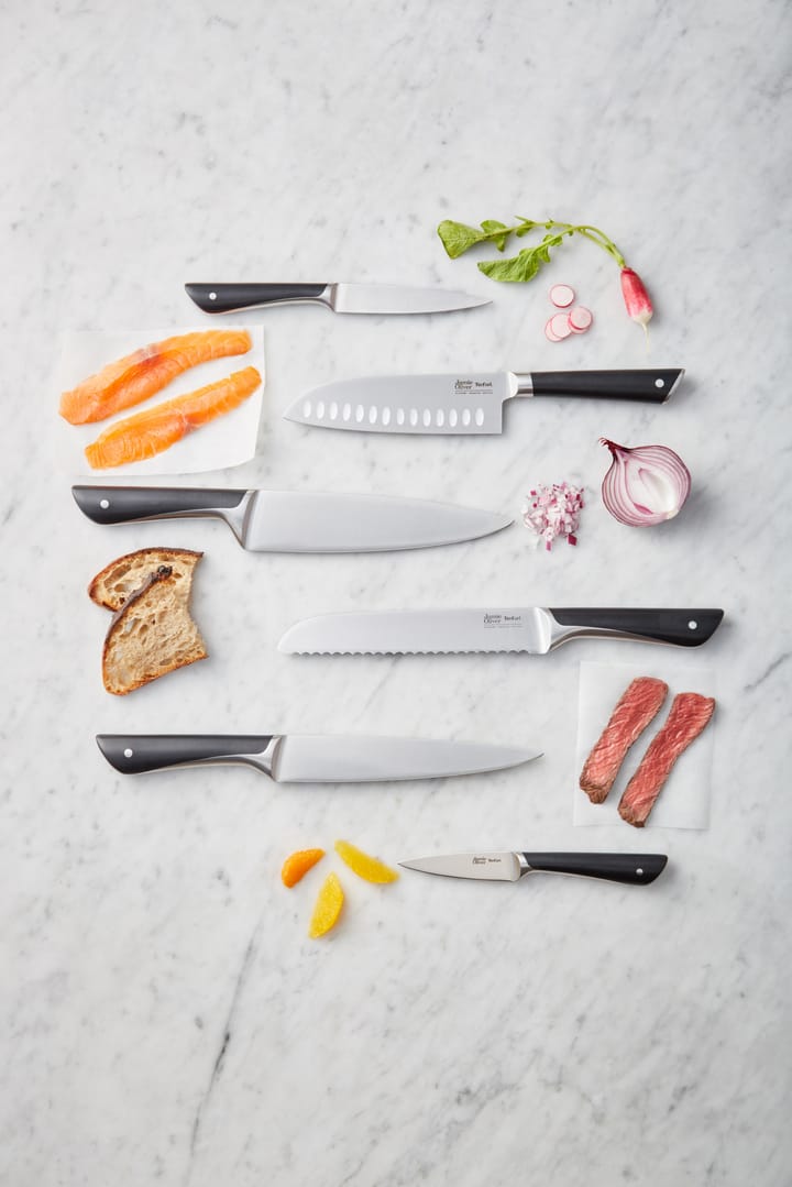 Jamie Oliver schilmes 9 cm, Roestvrij staal Tefal