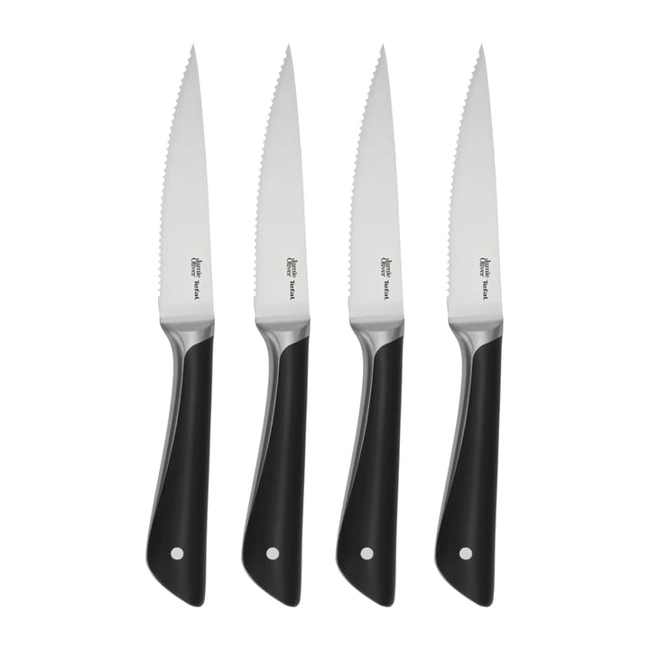 Jamie Oliver steakmessenset 4-delig - Roestvrij staal - Tefal