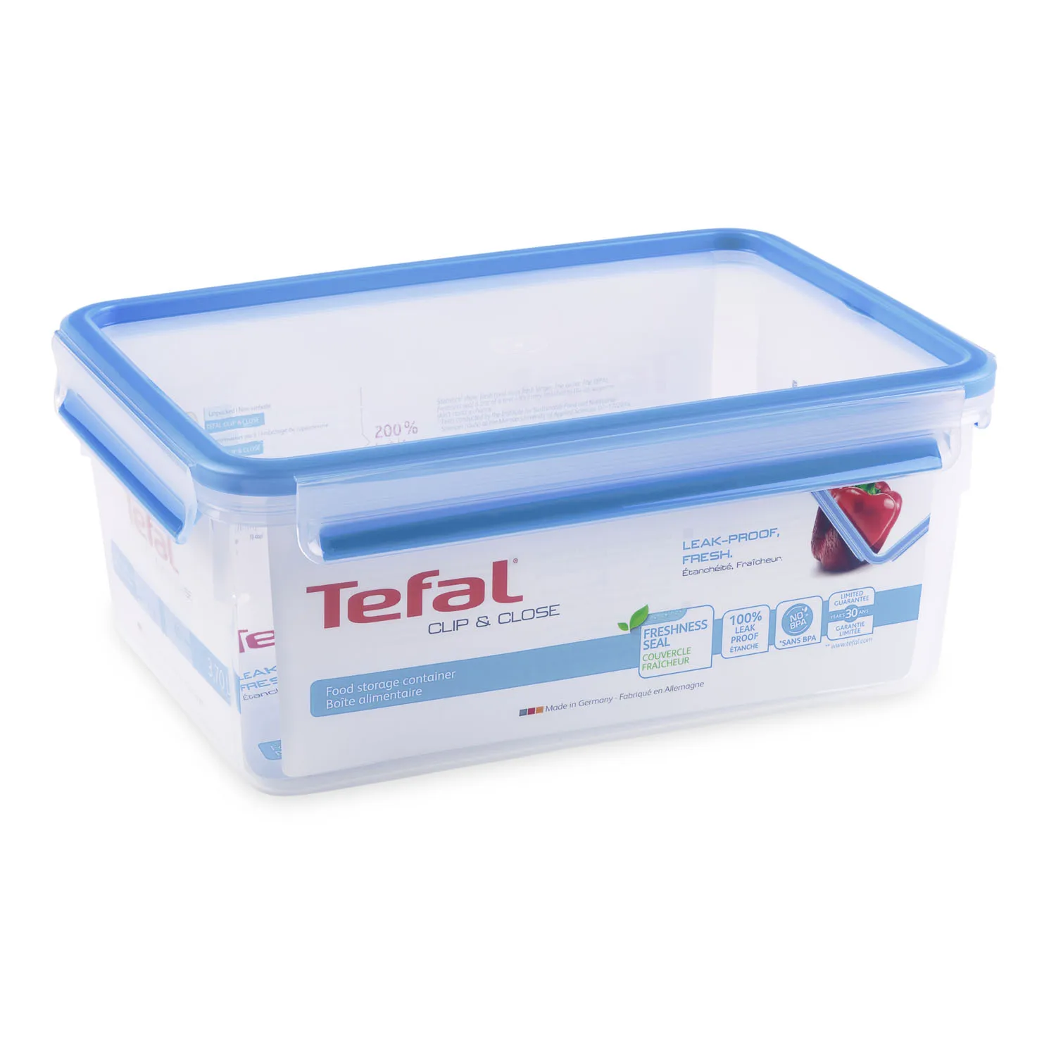 MasterSeal FRESH lunchbox, 3,7 l Tefal