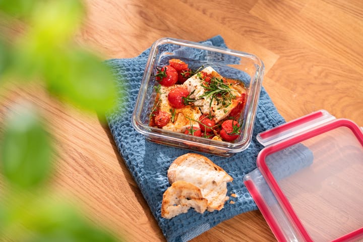 MasterSeal Glas lunchtrommel vierkant, 0,8 L Tefal