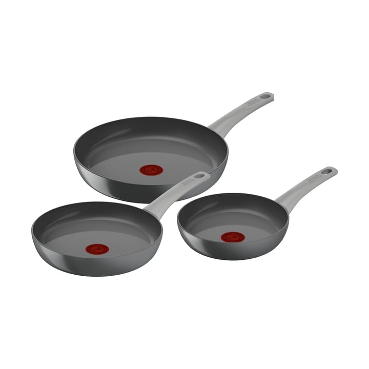 Renew ON koekenpan set 3 delen - Grijs - Tefal