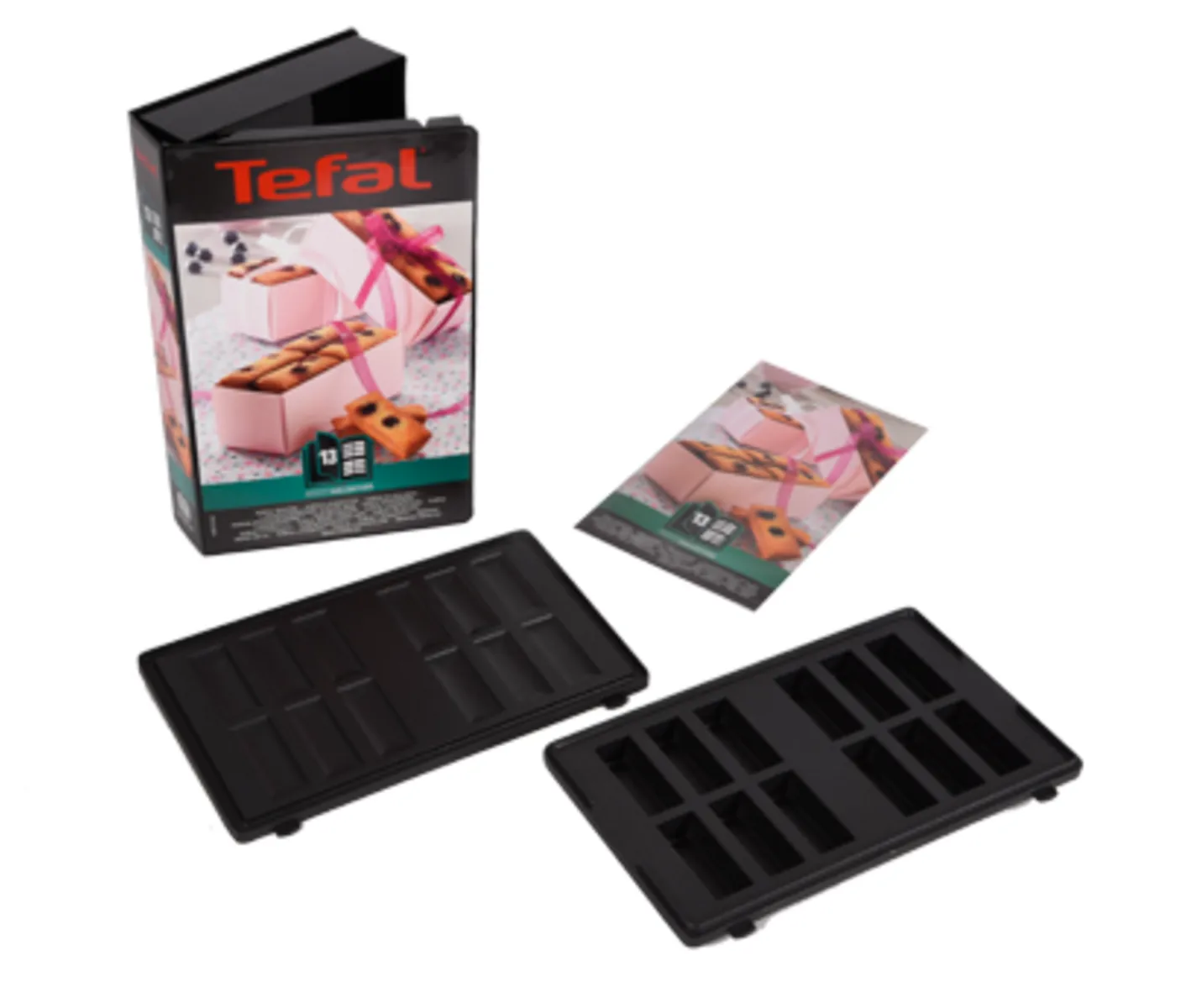 Snack Collection mini bars-plaat voor contactgrill, Zwart Tefal