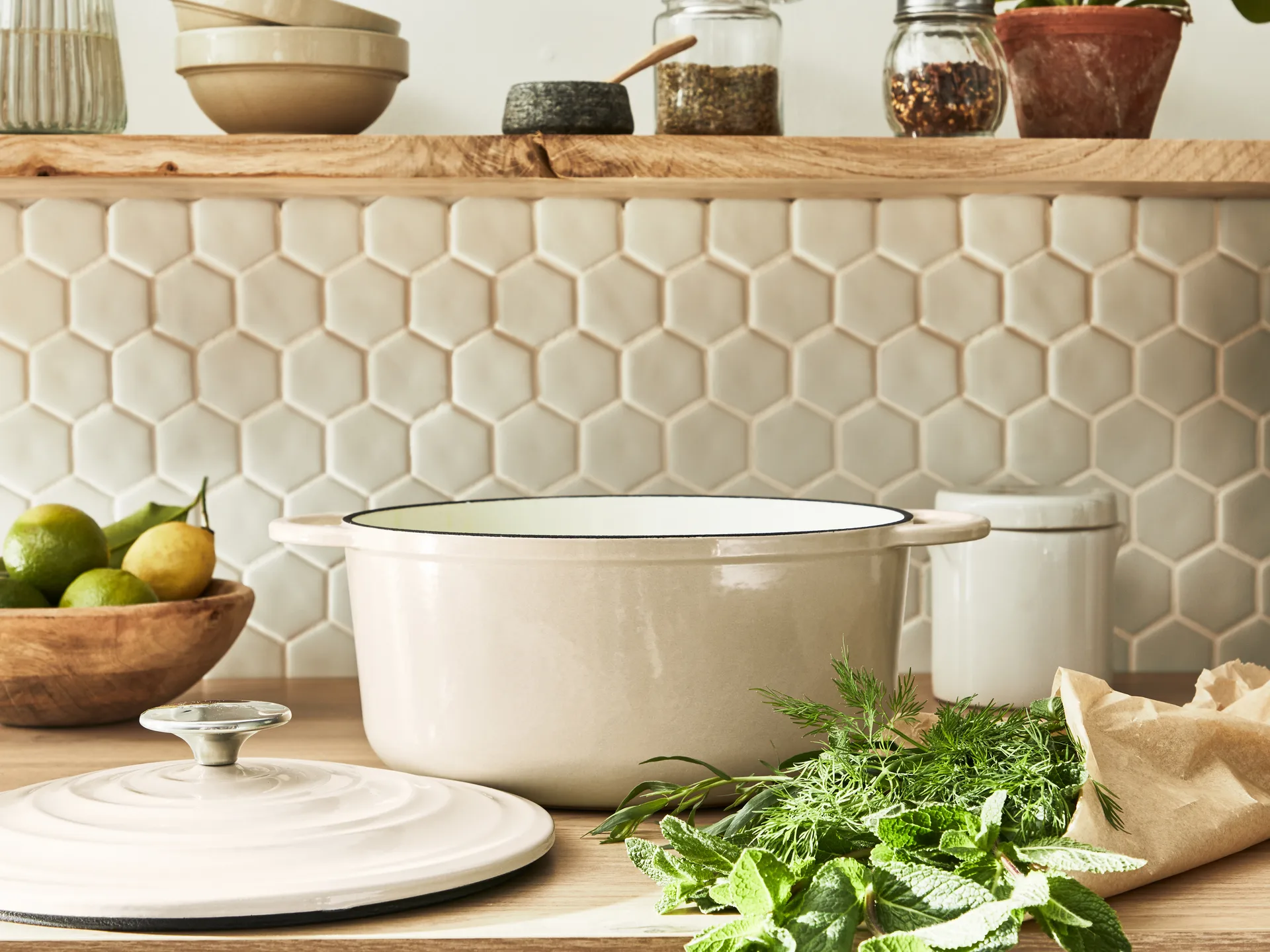 Tefal LOV ronde pan 7,4 L, Beige Tefal