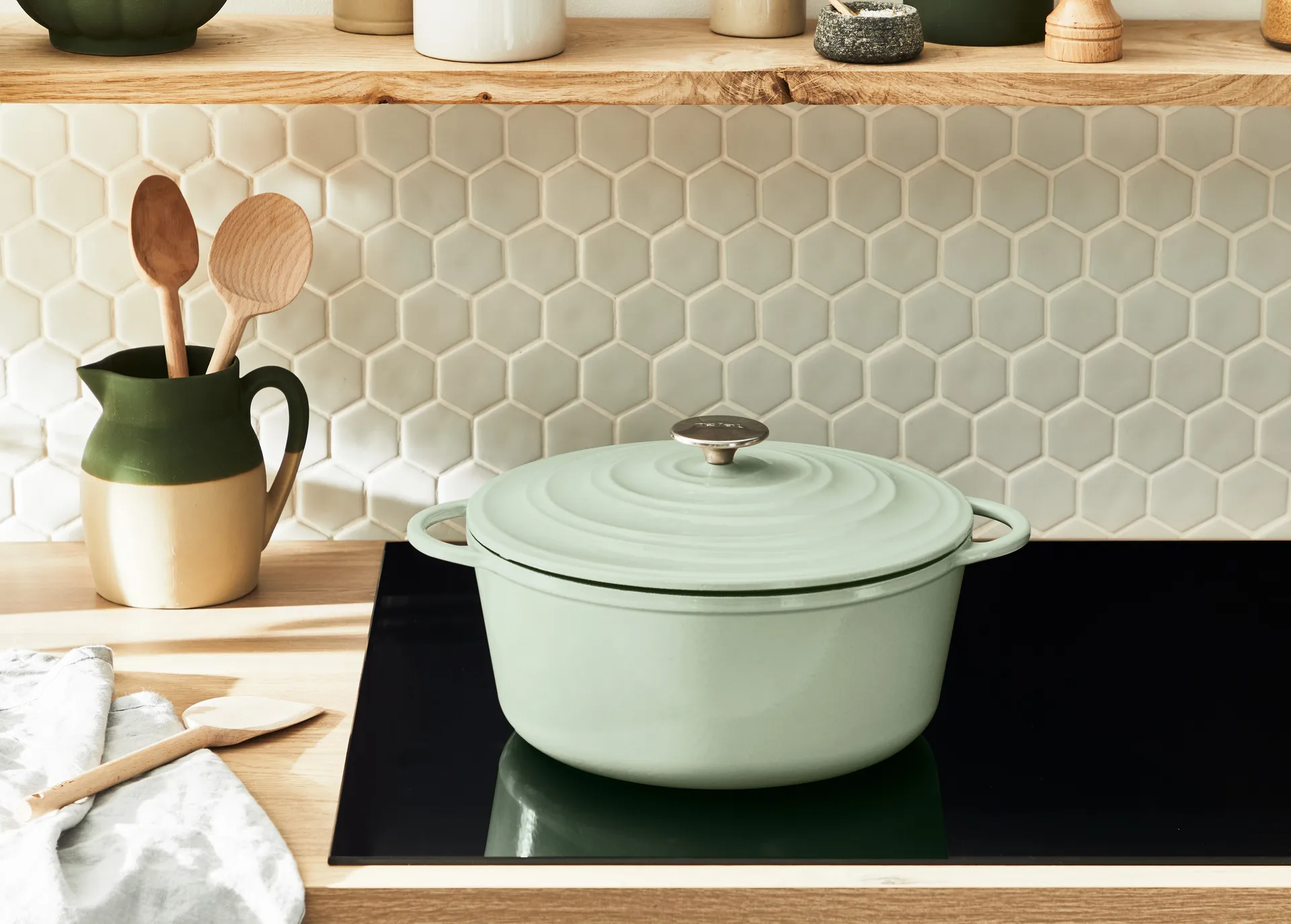 Tefal LOV ronde pan 7,4 L, Groen Tefal