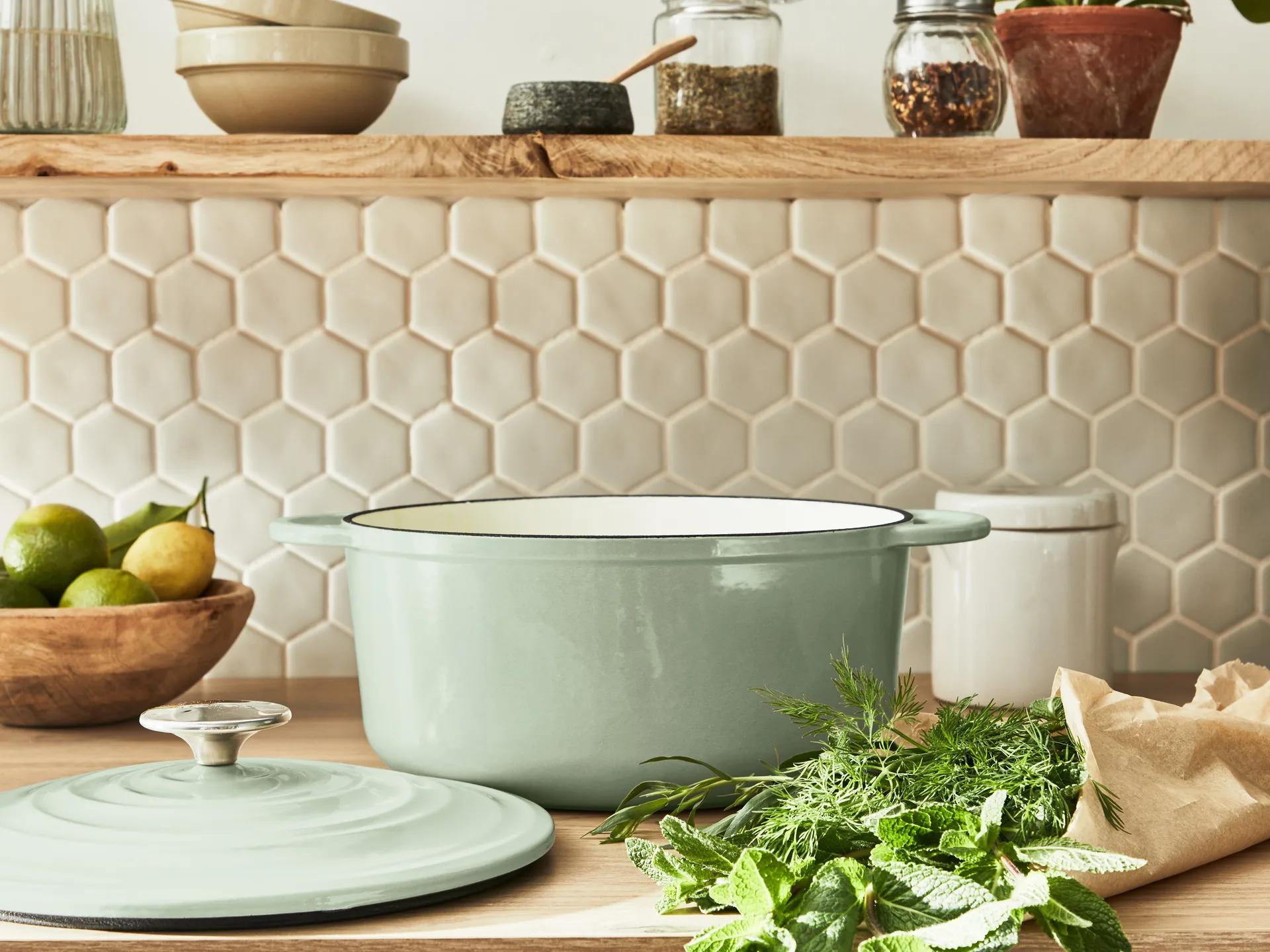 Tefal LOV ronde pan 7,4 L, Groen Tefal