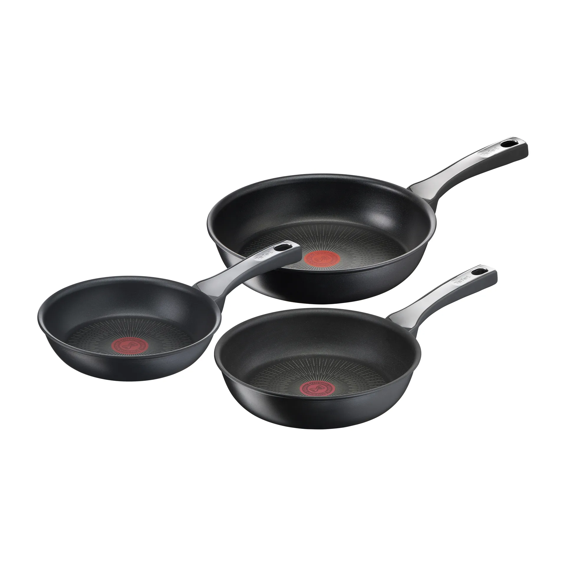 Unlimited ON koekenpannenset, 3-delig Tefal