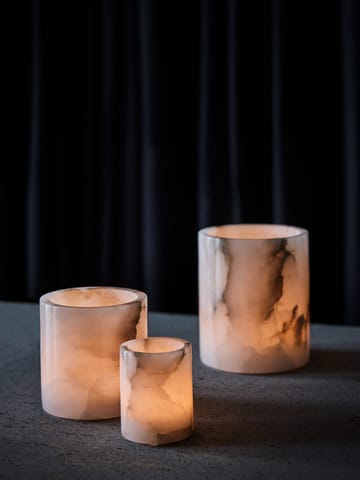 Alabaster sfeerlicht - Wit-beige, S 10 cm - Tell Me More