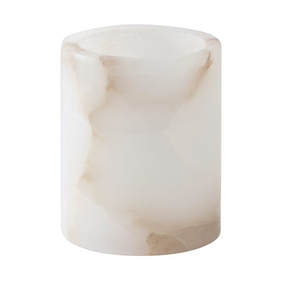 Alabaster sfeerlicht - Wit-beige, XS 7,5 cm - Tell Me More