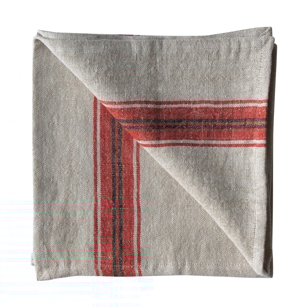 Tell Me More Astrid linnen servet 50x50 cm Red | Scandinavisch Interieur | Linnen & katoenen servetten | Rood