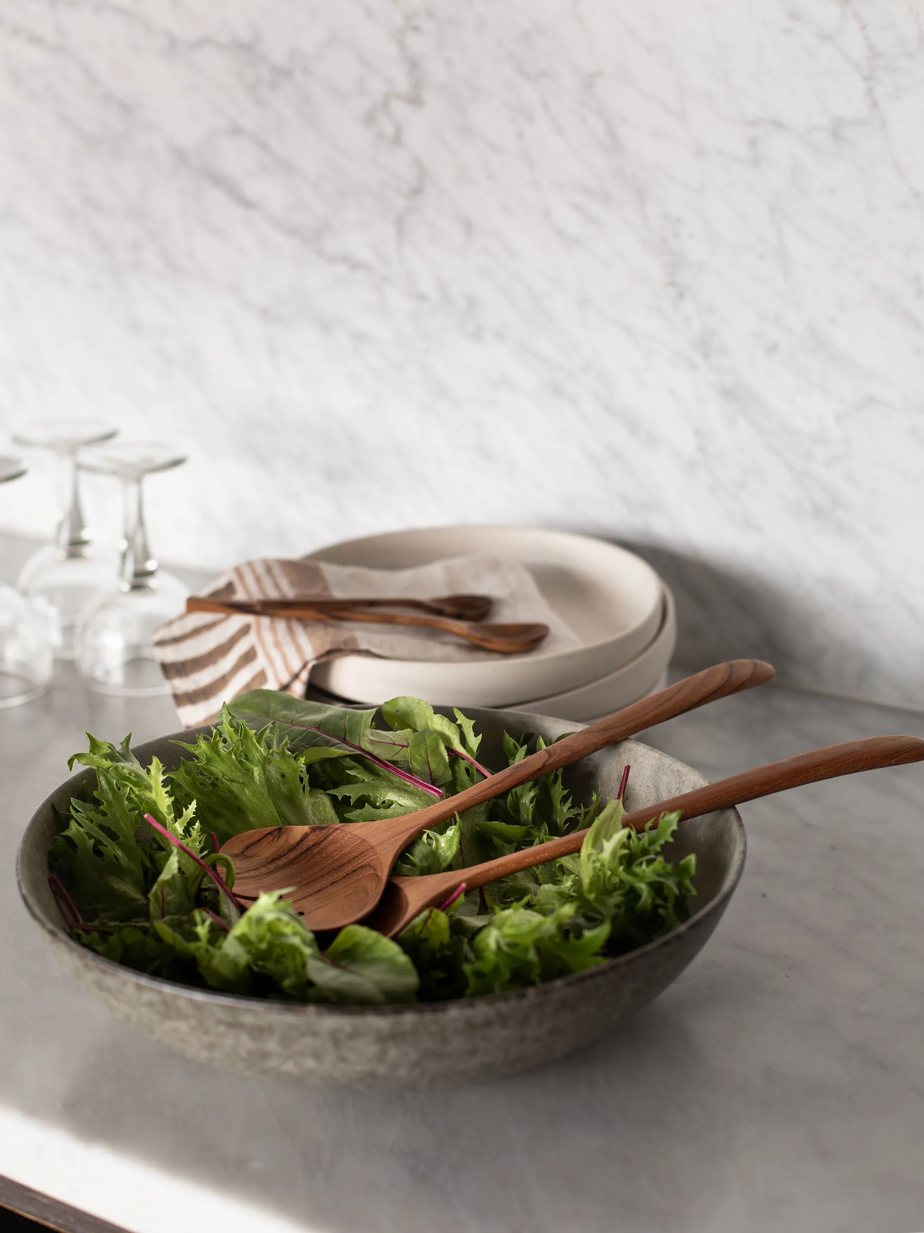 Bon slaschaal Ø30 cm, Keramiek Tell Me More