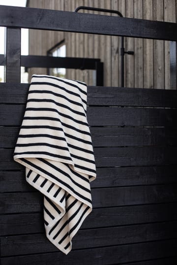 Bonnie badhanddoek 70x140 cm - Zwart - Tell Me More