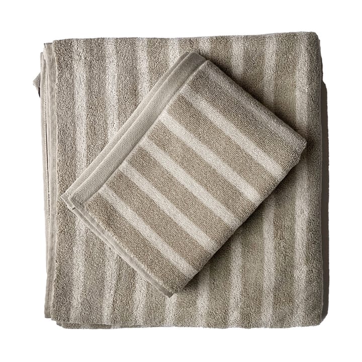 Bonnie handdoek 50x70 cm, Beige Tell Me More
