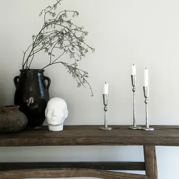 Boule kandelaar zilver - Medium - Tell Me More