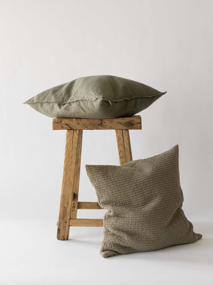Brick kussenhoes 50x50 cm, Olive Tell Me More