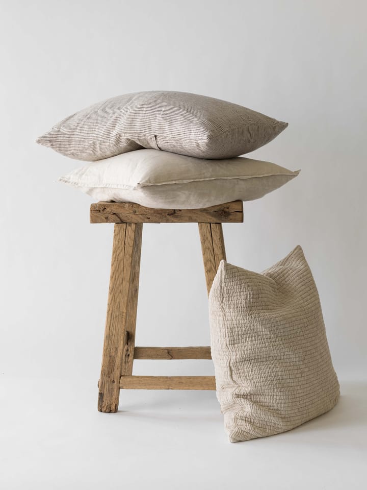 Brick kussenhoes 50x50 cm, Sand beige Tell Me More