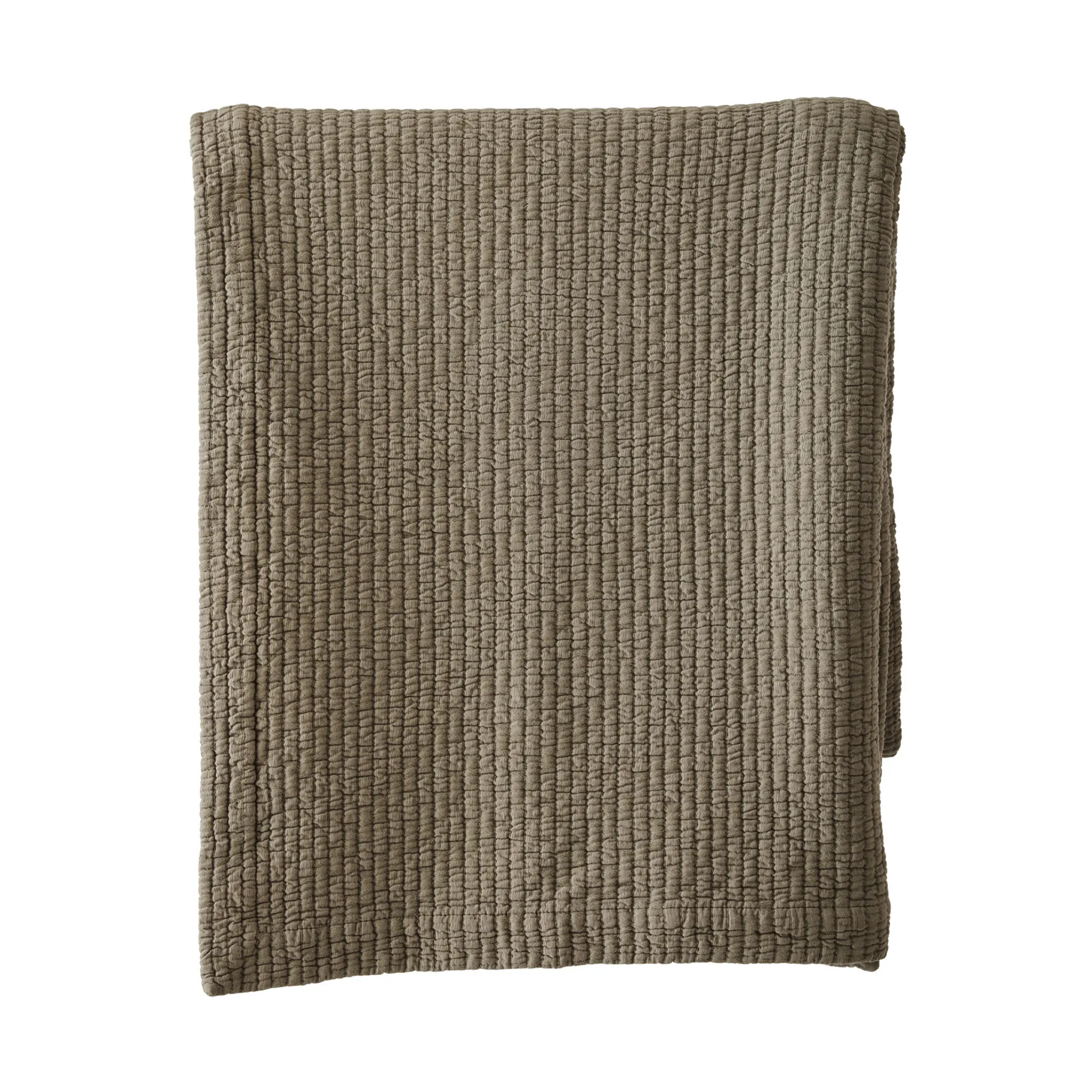 Brick sprei 140x200 cm, Olijfgroen Tell Me More