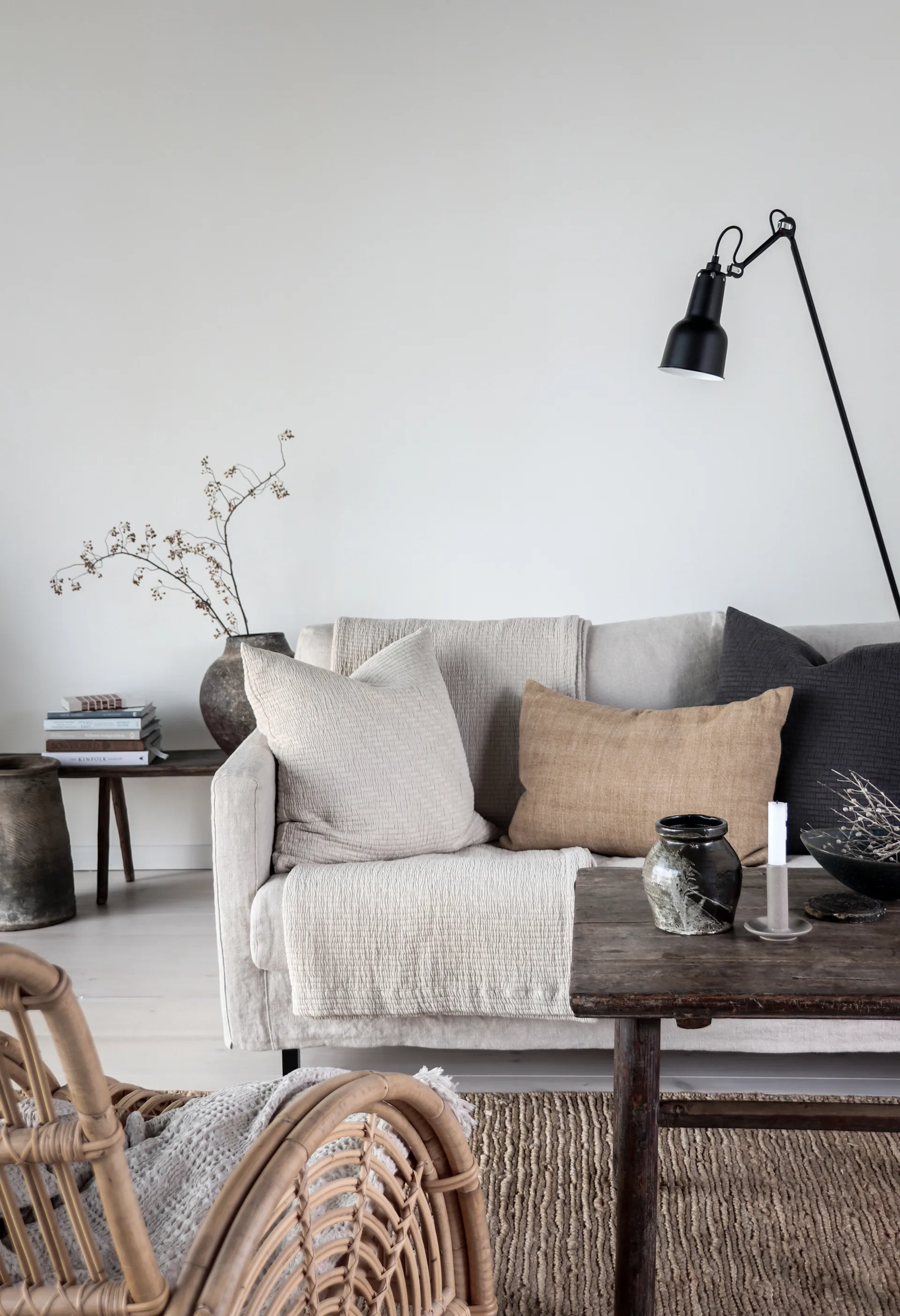 Brick sprei 140x200 cm, Zand Tell Me More