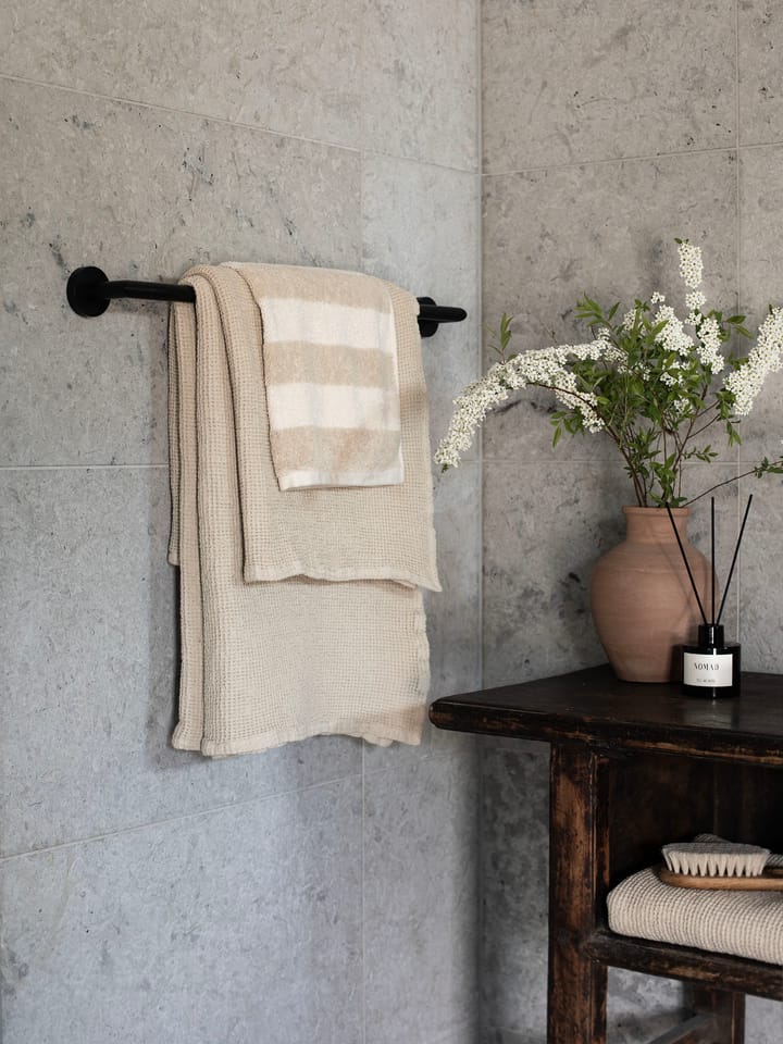 Cleo handdoek 50x70 cm, Beige Tell Me More