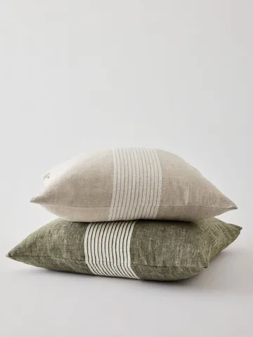 Colette kussensloop - Natural stripe, 50x50 cm - Tell Me More