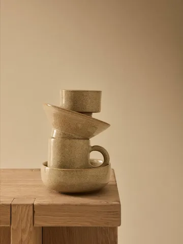 Elio kopje - Beige gespikkeld, 35 cl - Tell Me More