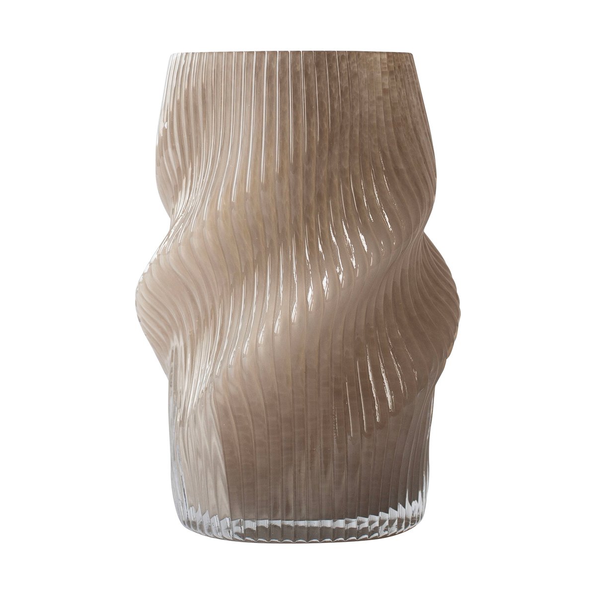 Tell Me More Fano vaas 25 cm Taupe | Scandinavisch Interieur | Vazen | Beige
