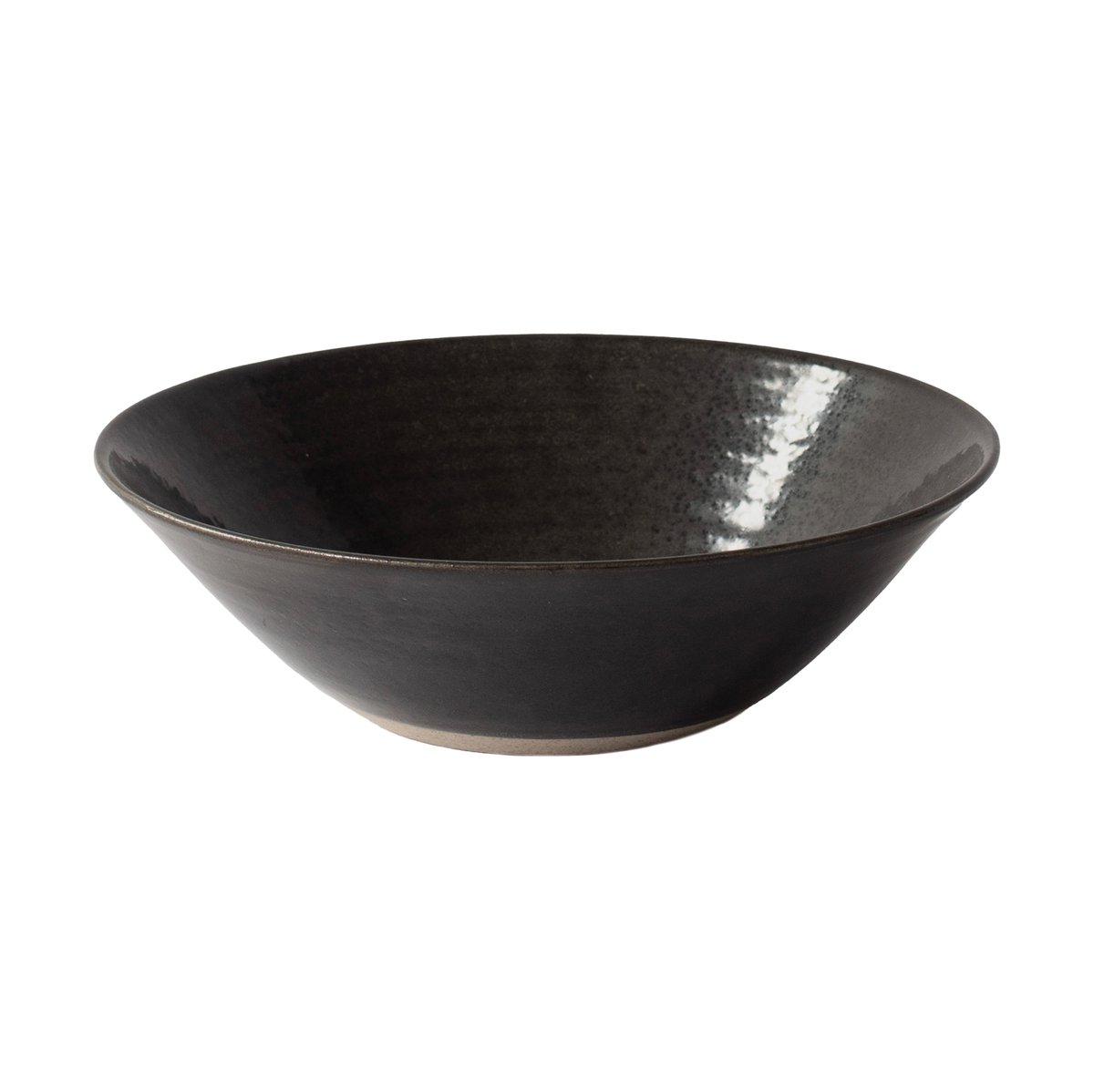 Tell Me More Fenix serveerschaal medium o23,5 cm Bruin-zwart