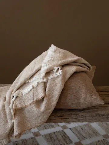 Florian deken 135x200 cm - Beige - Tell Me More