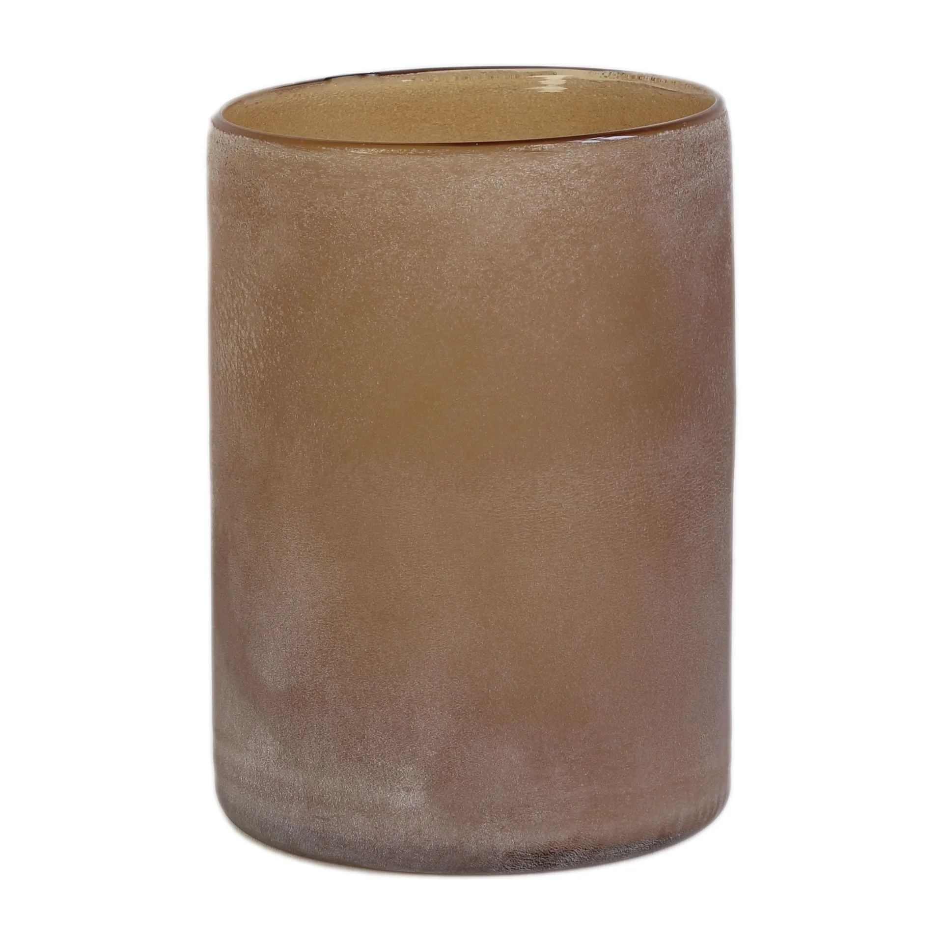 Frost theelichthouder L, Bruin Tell Me More