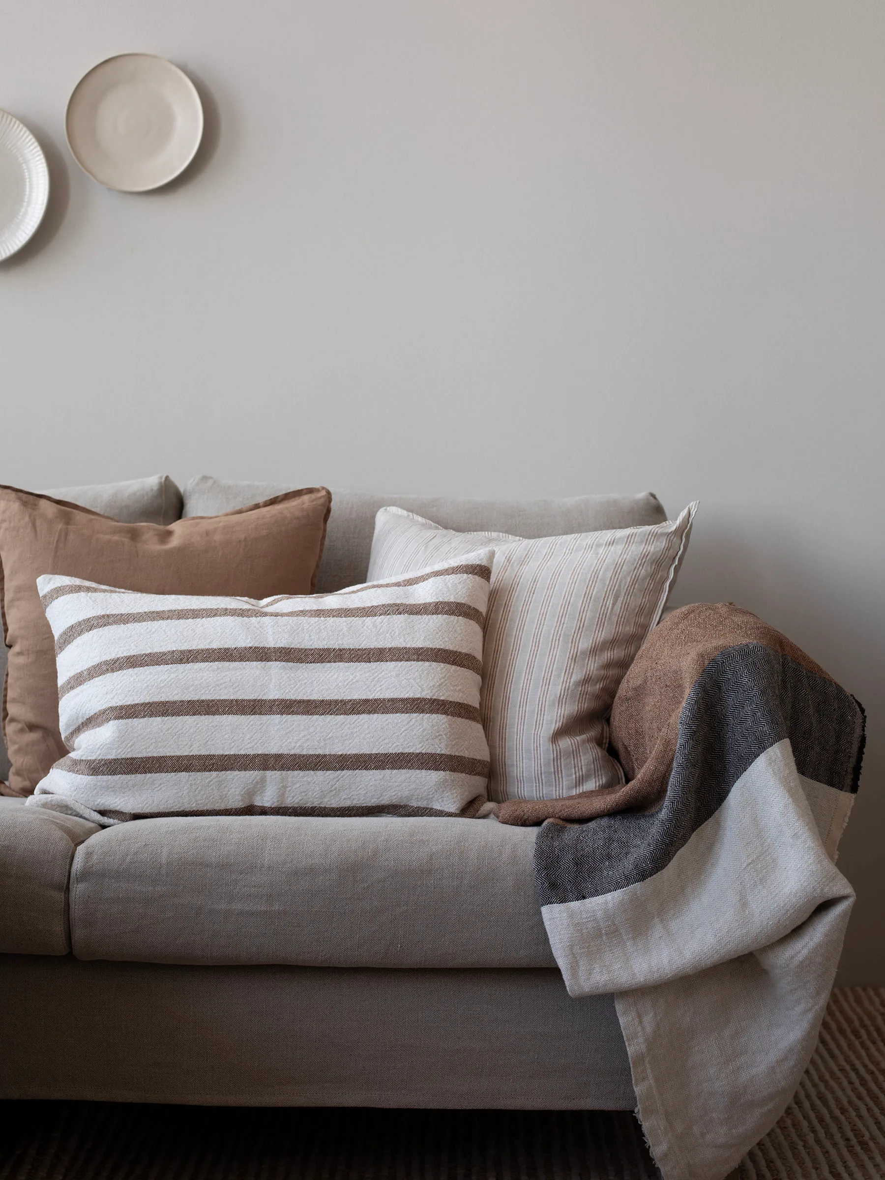 Gaston kussenshoes 40x60 cm, Hazelnut Tell Me More