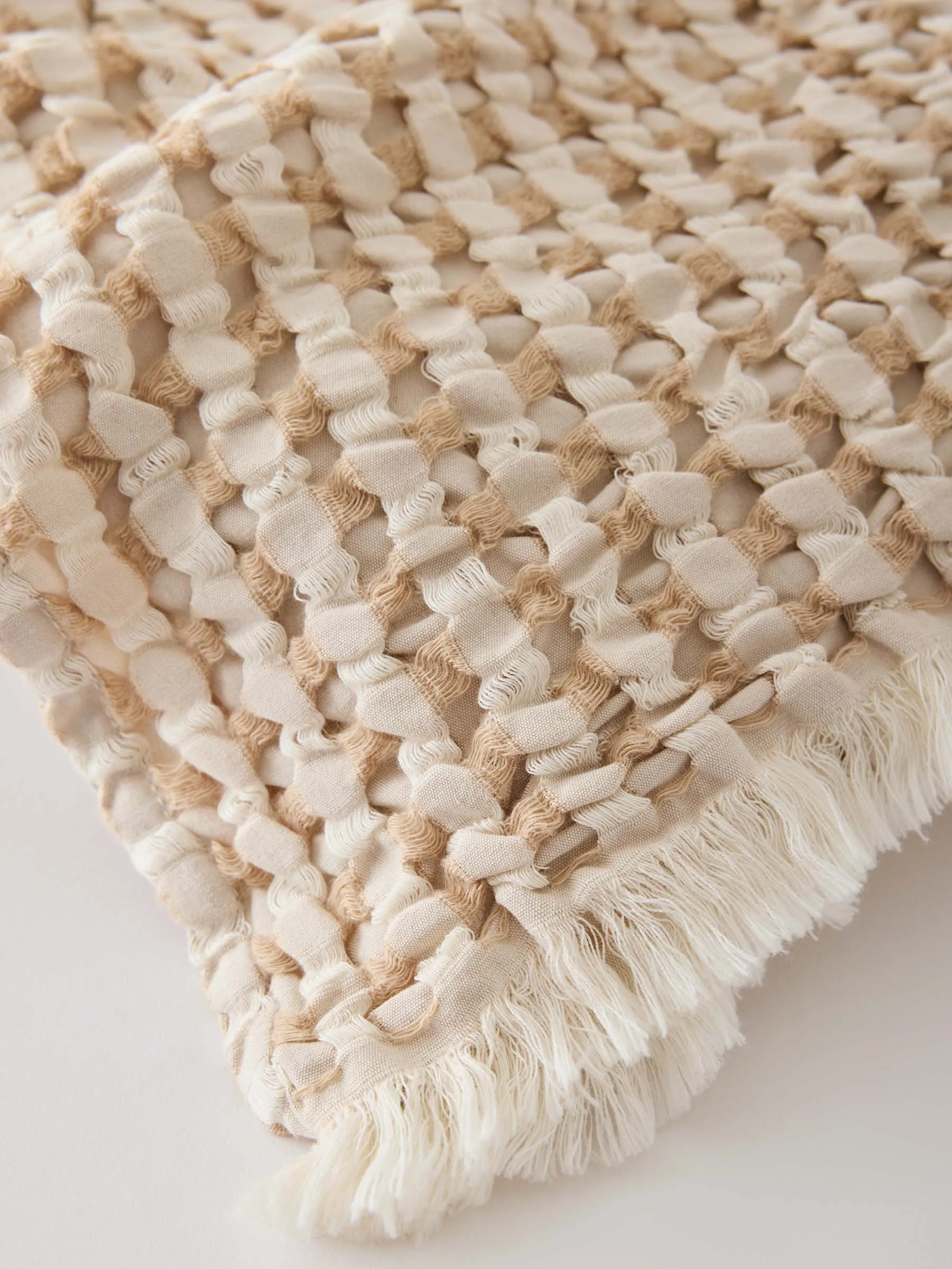 Gilbert plaid 140x200 cm, Beige Tell Me More