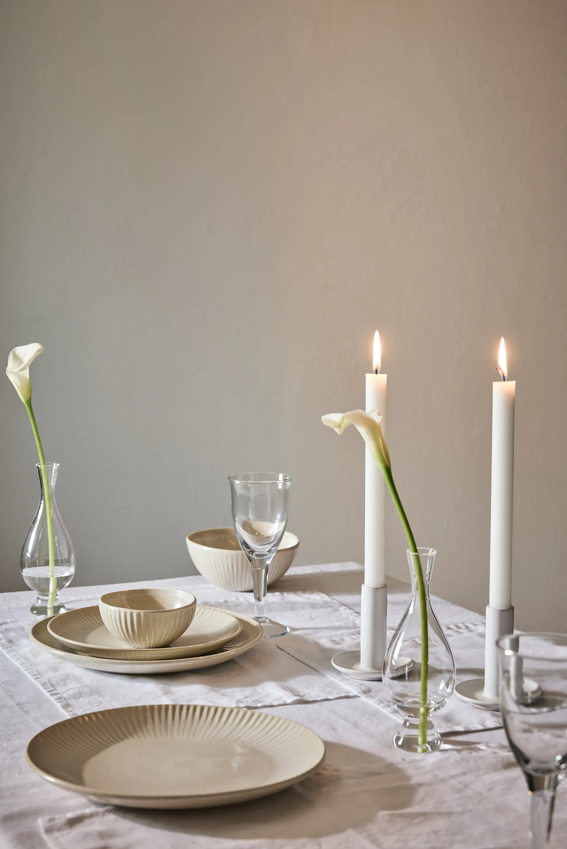 Granada schaal small Ø15,5 cm, Creme wit-beige Tell Me More