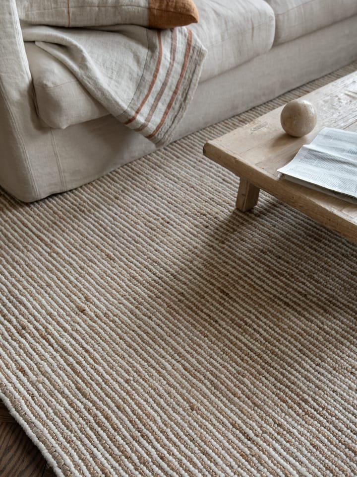 Hennep wollen tapijt 200x300 cm, Streep Tell Me More