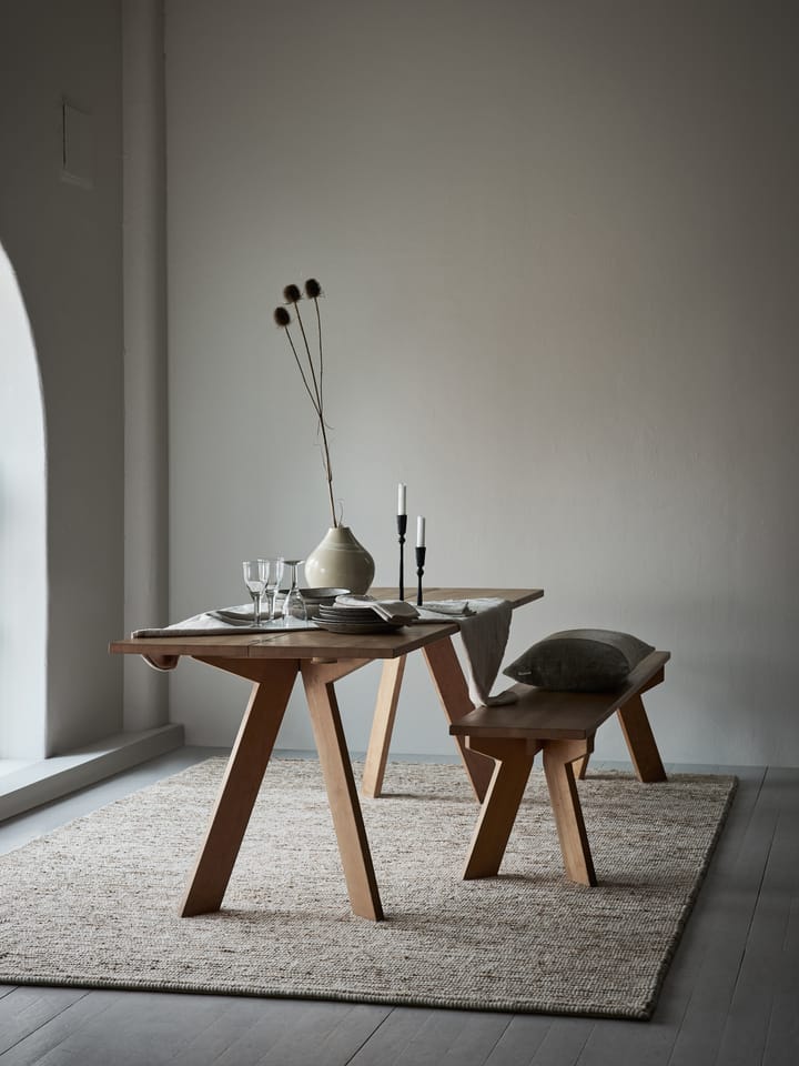 Hennep wollen tapijt 200x300 cm, Streep Tell Me More