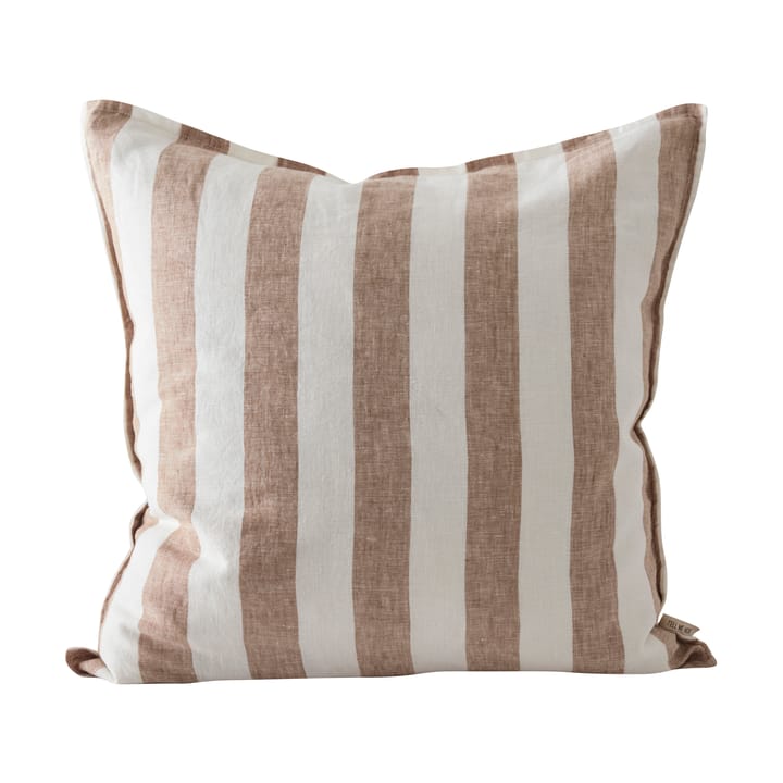 Holte kussenhoes 50x50 cm - Hazelnut - Tell Me More