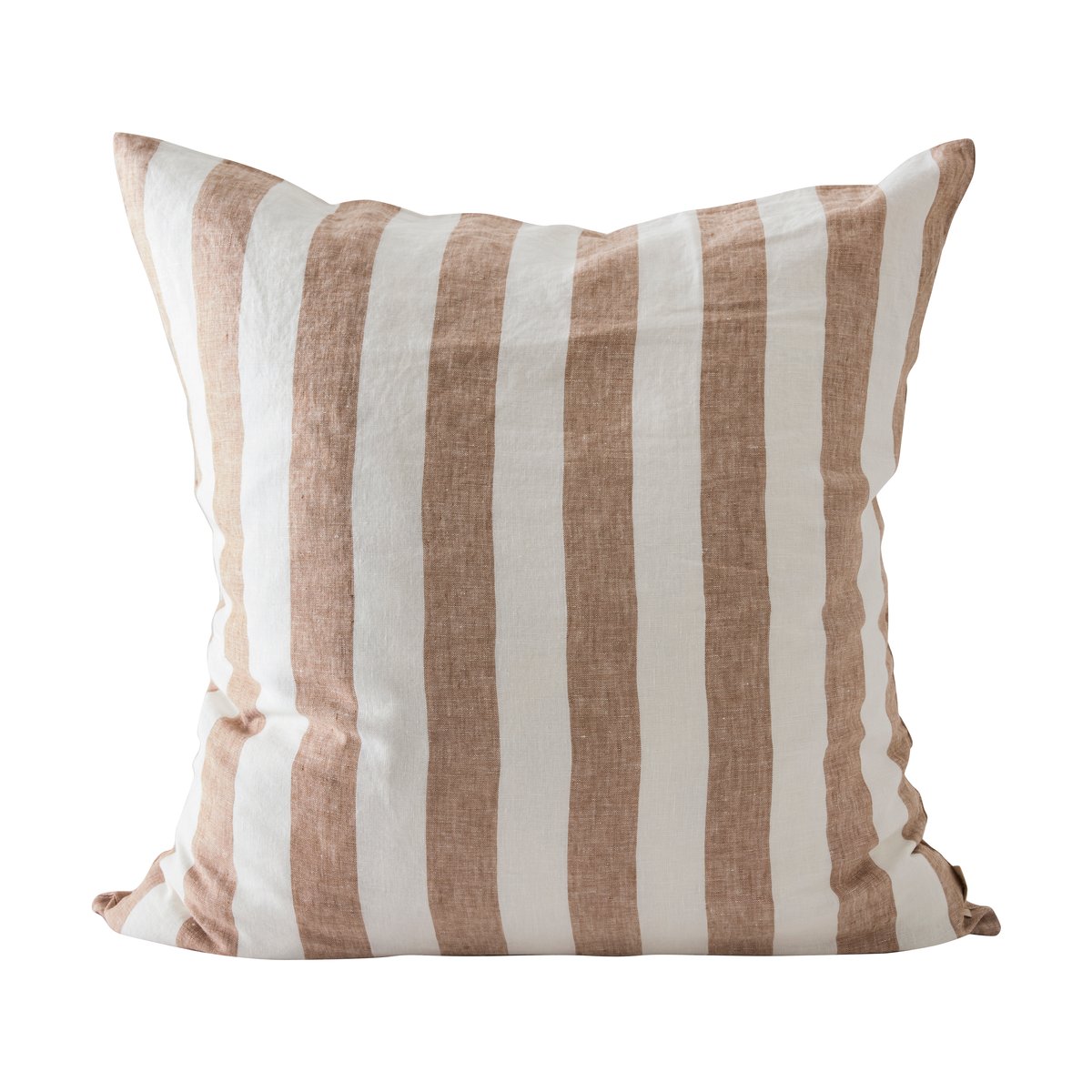 Tell Me More Holte kussenhoes 60x60 cm Hazelnut | Scandinavisch Interieur | Kussenhoezen | Wit