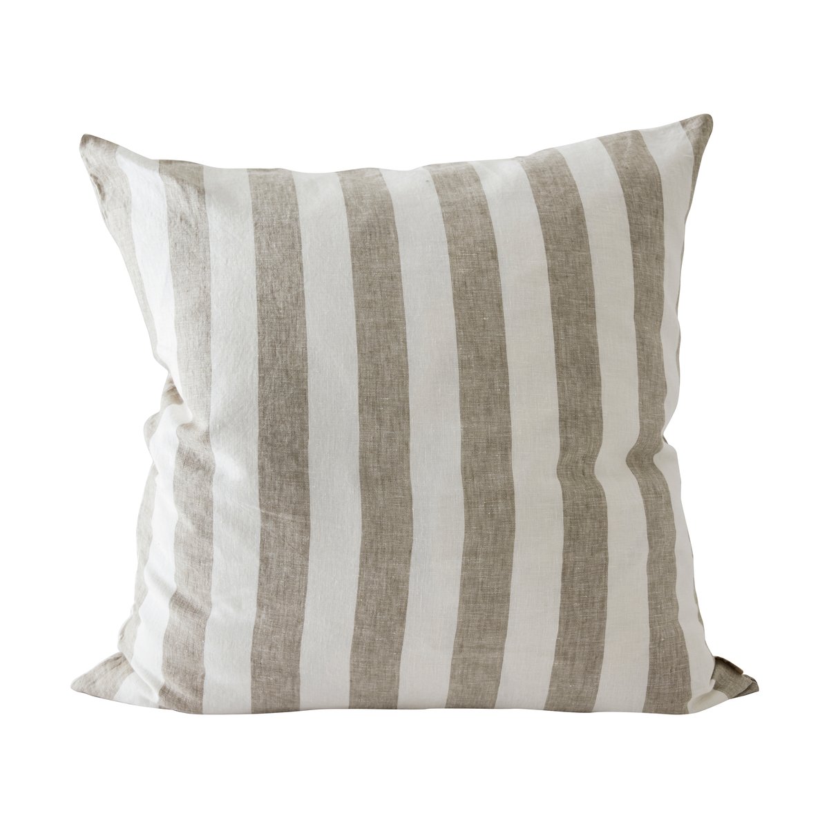 Tell Me More Holte kussenhoes 60x60 cm Olive | Scandinavisch Interieur | Kussenhoezen | Wit