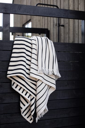 Juno badhanddoek 100x180 cm - Zwart - Tell Me More
