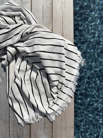 Juno badhanddoek 100x180 cm - Zwart - Tell Me More