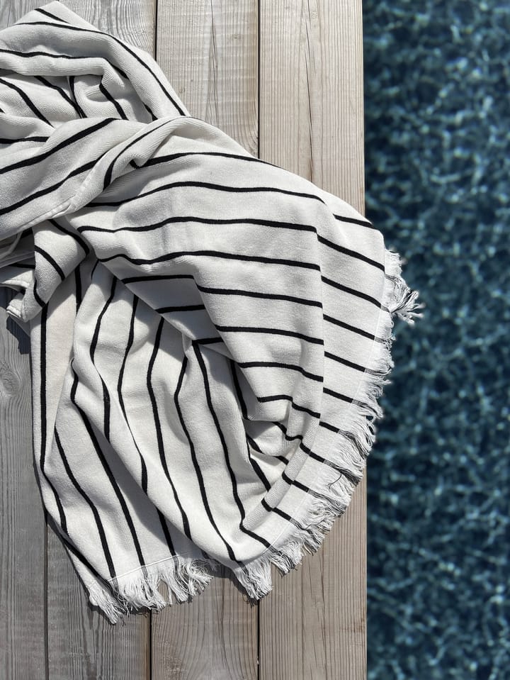 Juno badhanddoek 100x180 cm, Zwart Tell Me More