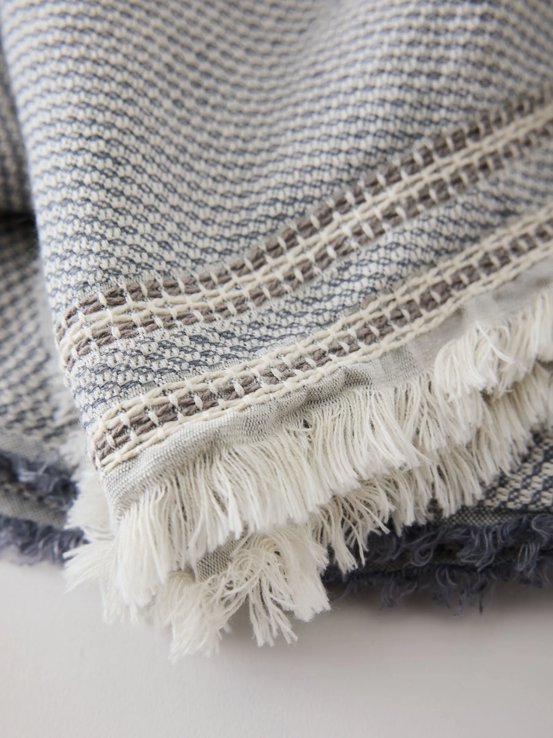 Leonie plaid, Blue, 135x200 cm Tell Me More