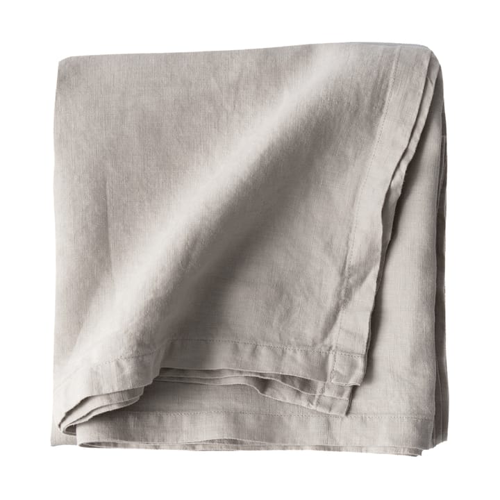 Linnen tafelkleed 175x175 cm - Warm Grey - Tell Me More