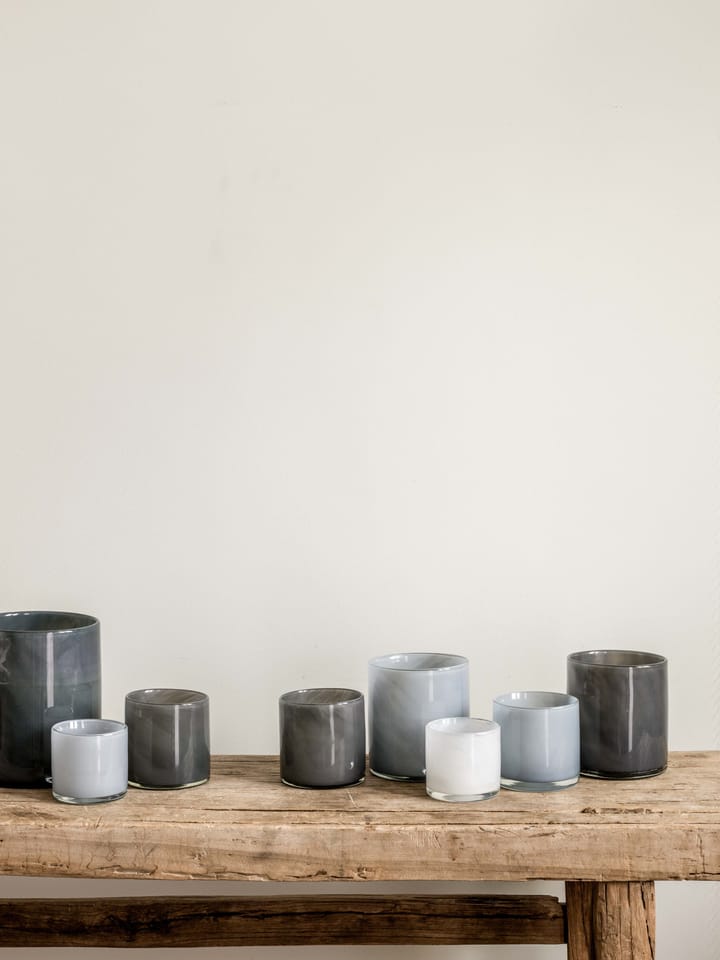 Lyric theelichthouder S, Dusty blue (lichtblauw) Tell Me More
